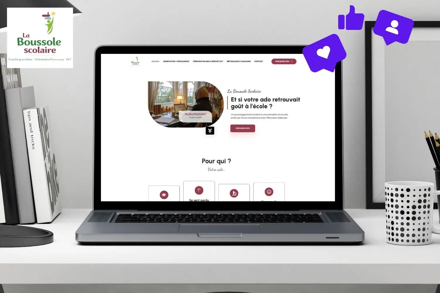 La boussole scolaire site web coaching scolaire